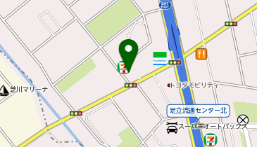 セブンイレブン 足立入谷8丁目店の地図画像