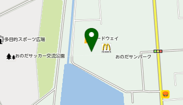 セブン銀行 おのだサンパーク 共同出張所の地図画像