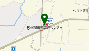 セブンイレブン 佐賀川久保店の地図画像