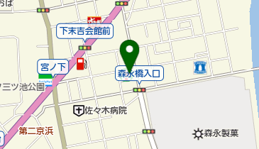 セブンイレブン 横浜下末吉1丁目店の地図画像