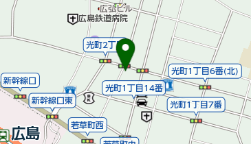 セブンイレブン 広島光町店の地図画像