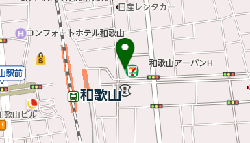 セブンイレブン JR和歌山駅東口店の地図画像