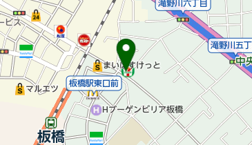 セブンイレブン 北区滝野川6丁目店の地図画像