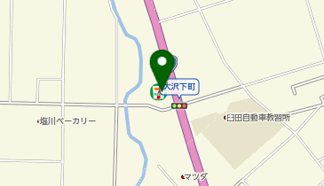 セブンイレブン 佐久大沢店の地図画像