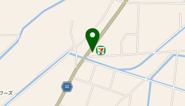 セブンイレブン 神川新里店の地図画像