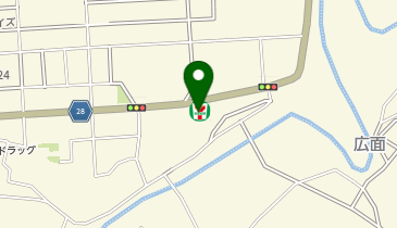 セブンイレブン 秋田広面谷内佐渡店の地図画像