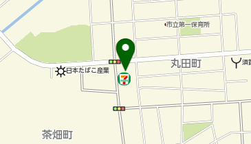 セブンイレブン 須賀川丸田町店の地図画像