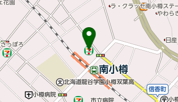 セブンイレブン 北海道ST南小樽店の地図画像
