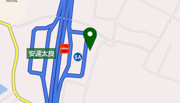 セブン銀行 東北自動車道 安達太良サービスエリア 上り 共同出張所の地図画像