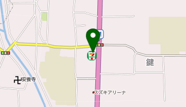 セブンイレブン 田原本鍵店の地図画像