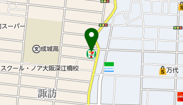 セブンイレブン 大阪諏訪3丁目店の地図画像