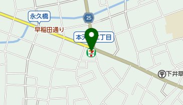 セブンイレブン 杉並天沼店の地図画像