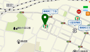 セブンイレブン 立川諏訪通り店の地図画像