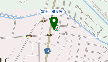 セブンイレブン 増穂長沢新町店の地図画像