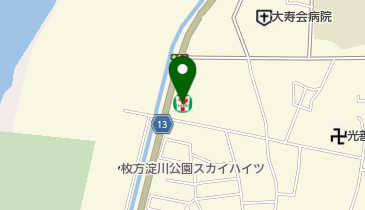 セブンイレブン 枚方出口店の地図画像