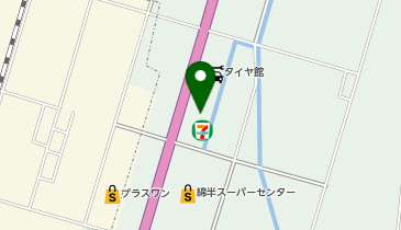 セブンイレブン 箕輪三日町店の地図画像