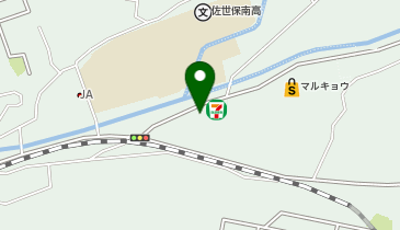 セブンイレブン 佐世保日宇町店の地図画像