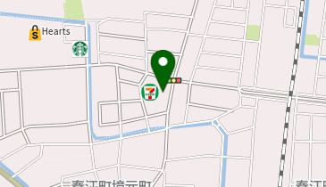 セブンイレブン 春江町為国店の地図画像