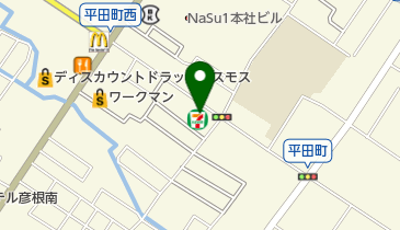 セブンイレブン 彦根平田小学校前店の地図画像