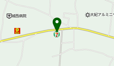 セブンイレブン 結城小田林北店の地図画像