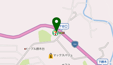 セブンイレブン 広島勝木台店の地図画像