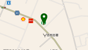 セブンイレブン 志布志町大原店の地図画像