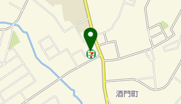 セブンイレブン 水戸酒門町店の地図画像