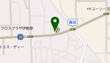 セブンイレブン 伊勢原下落合店の地図画像