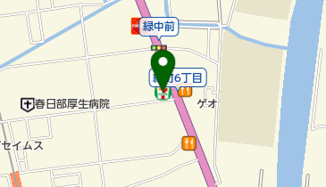 セブンイレブン 春日部緑町店の地図画像