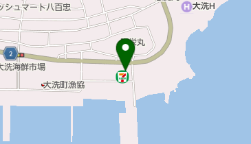 セブンイレブン 大洗海岸店の地図画像