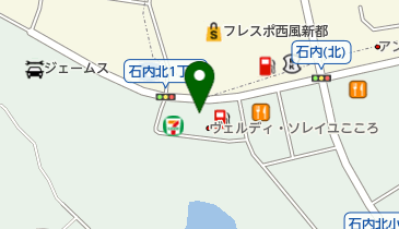 セブンイレブン 広島西風新都こころ店の地図画像