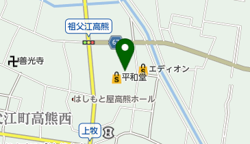 セブン銀行 平和堂 祖父江店 共同出張所の地図画像