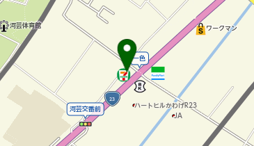 セブンイレブン 津市河芸町一色店の地図画像