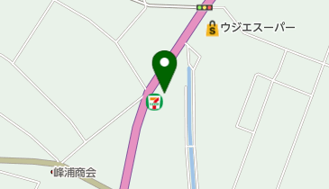 セブンイレブン 米山中津山店の地図画像