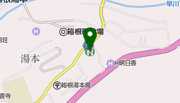 セブンイレブン 箱根湯本店の地図画像