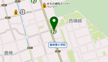 セブンイレブン 江戸川鹿骨店の地図画像