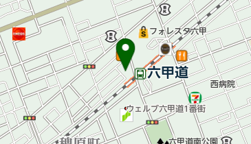 セブンイレブン 神戸灘六甲道駅前店の地図画像