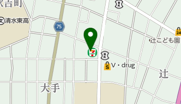 セブンイレブン 清水宮代町店の地図画像