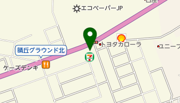 セブンイレブン 尾張旭東本地ヶ原町店の地図画像