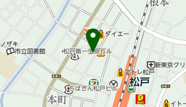 セブンイレブン 松戸高砂通り店の地図画像