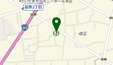 セブンイレブン 本庄栄1丁目店の地図画像