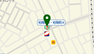 セブンイレブン 恵庭柏陽町店の地図画像