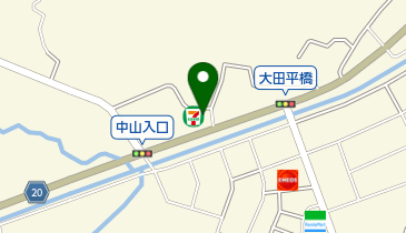 セブンイレブン 八王子下柚木西店の地図画像