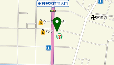 セブンイレブン 平塚田村店の地図画像