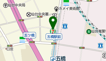 セブンイレブン 仙台五橋駅前店の地図画像
