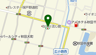 セブンイレブン 秋田通町店の地図画像