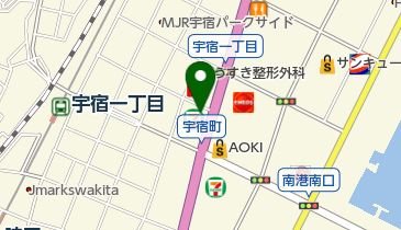 セブンイレブン 鹿児島宇宿1丁目店の地図画像