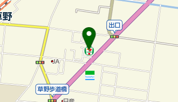 セブンイレブン いわき草野店の地図画像