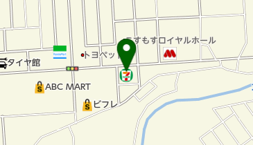 セブンイレブン 秋田東通8丁目店の地図画像