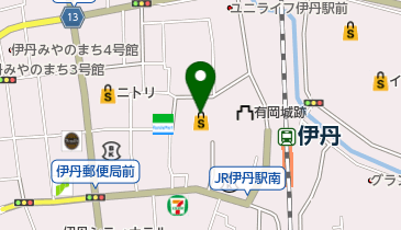 セブン銀行 関西スーパー アリオ店 共同出張所の地図画像